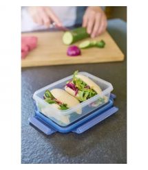 Tefal Сковорода Renew+контейнер Tefal Master Seal Eco, 26см, 0.8л, алюминий, бакелит, стекло, серый, прозрачный