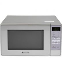 Panasonic Микроволновая печь Panasonic, 20л, электр. управл., 800Вт, дисплей, откр.кнопкой, серебристый