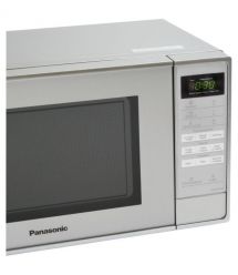 Panasonic Микроволновая печь Panasonic, 20л, электр. управл., 800Вт, дисплей, откр.кнопкой, серебристый