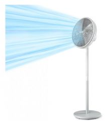 Philips Вентилятор Philips напольный Series 2000, 40см, 48Вт, таймер, поворот 90, белый