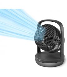 Philips Вентилятор Philips настольный Series 3000, 22см, 27Вт, таймер, поворот 180, черный
