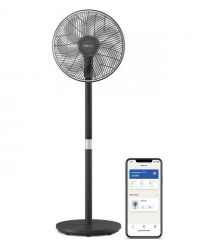 Philips Вентилятор Philips напольный Series 3000, 40см, 48Вт, управление сматфоном, регулировка высоты, черный