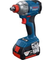 Bosch Гайковерт ударный GDX 18V-285 18В 2x4А·час до 3600об·мин 285Нм квадрат 1/2" ЗП кейс 1.1кг