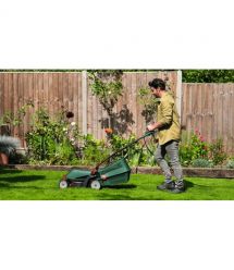Bosch Газонокосилка сетевая UniversalRotak 34-405 1300Вт 34см 40л 27-50мм 11кг