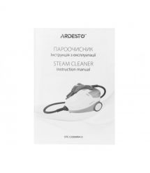 ARDESTO Пароочиститель, 1200Вт, мл, 4Бар, белый+синий