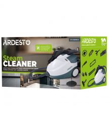 ARDESTO Пароочиститель, 1200Вт, мл, 4Бар, белый+синий
