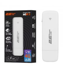 2E Мобильный маршрутизатор PowerLink (MiFi-1 2024) LTE, Wi-Fi4, 1xUSB, 1xCRC9 белый