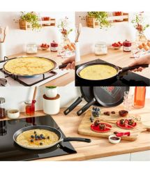 Tefal Сковорода для блинов Halo, 25см, алюминий, бакелит, серый