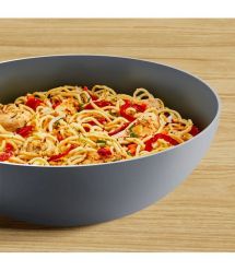 Tefal Сковорода ВОК Halo, 28см, алюминий, бакелит, серый