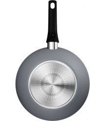 Tefal Сковорода ВОК Halo, 28см, алюминий, бакелит, серый