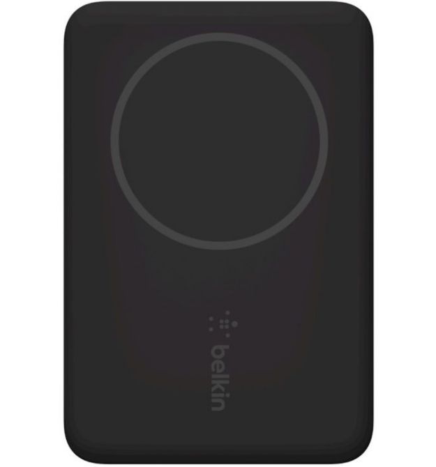 Belkin Портативное зарядное устройство 2500mAh, MagSafe Wireless Power Bank, black