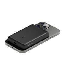 Belkin Портативное зарядное устройство 2500mAh, MagSafe Wireless Power Bank, black