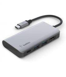 Belkin Адаптер USB-C 4in1 Multiport Dock