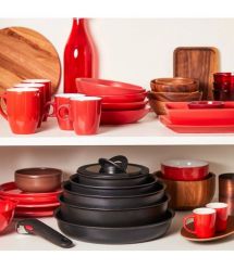 Tefal Набор посуды Ingenio Unlimited, сменная ручка, 13 предметов, алюминий, бакелит, пластик, силикон, стекло, черный