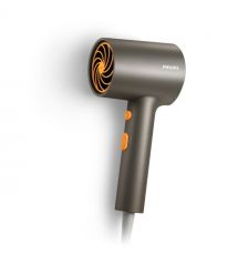 Philips Фен 3000 Series, 1600Вт, режимов-2, ионизация, серый