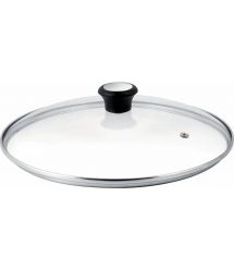 Tefal Сковорода с крышкой Day by Day, 20см, с крышкой, алюминий, бакелит, стекло, черный