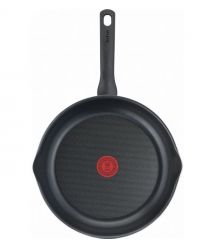 Tefal Сковорода с крышкой Day by Day, 20см, с крышкой, алюминий, бакелит, стекло, черный