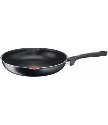 Tefal Сковорода с крышкой Day by Day, 20см, с крышкой, алюминий, бакелит, стекло, черный