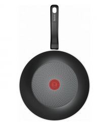 Tefal Сковорода ВОК So' Light, 28см, алюминий, бакелит, черный