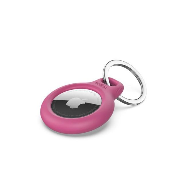Belkin Держатель Secure Holder with Key Ring AirTag Pink
