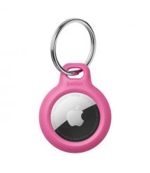 Belkin Держатель Secure Holder with Key Ring AirTag Pink