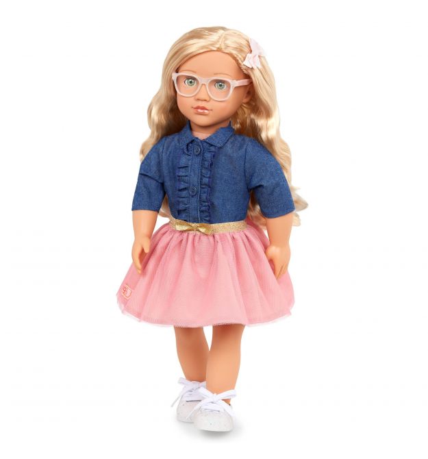 Our Generation Кукла Эмили в джинсовой рубашке 46см