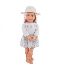 Our Generation Кукла Эбигейл в плиссированной юбке и шапке 46см