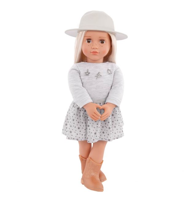 Our Generation Кукла Эбигейл в плиссированной юбке и шапке 46см