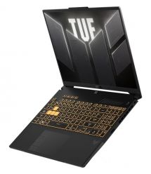 ASUS Ноутбук TUF F16 FX607VU-RL017 16" FHD IPS, Intel 5 210H, 16GB, F512GB, NVD4050-6, NoOS, Серый