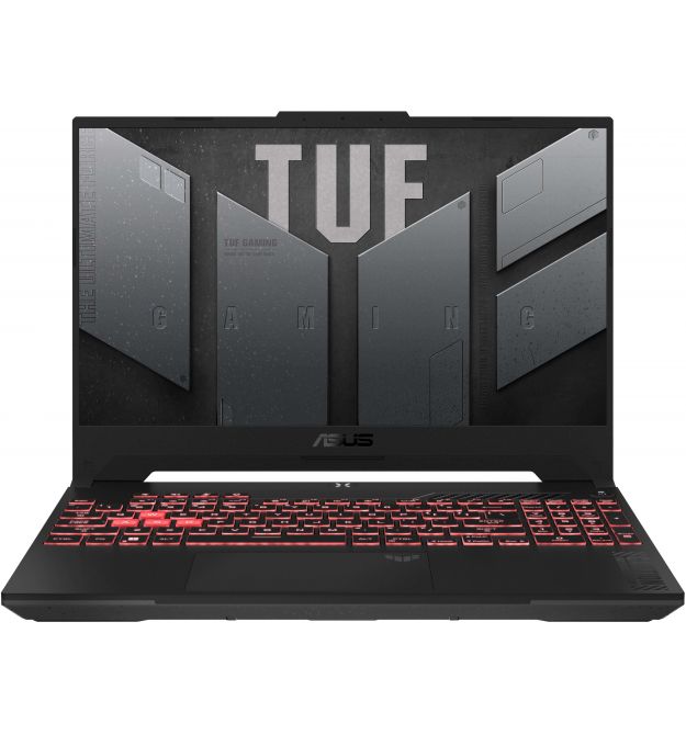 ASUS Ноутбук TUF Gaming A17 FA707NUR-HX052 17.3" FHD IPS, AMD R7-7435HS, 16GB, F512GB, NVD4050-6, noOS, Серый