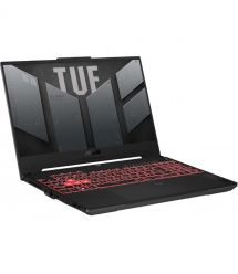 ASUS Ноутбук TUF Gaming A17 FA707NUR-HX052 17.3" FHD IPS, AMD R7-7435HS, 16GB, F512GB, NVD4050-6, noOS, Серый