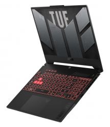 ASUS Ноутбук TUF Gaming A17 FA707NUR-HX052 17.3" FHD IPS, AMD R7-7435HS, 16GB, F512GB, NVD4050-6, noOS, Серый