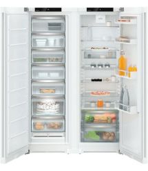 Liebherr Холодильник SBS, 185.5x119.4х67.5, холод.отд.-398л, мороз.отд.-271л, 2дв., A++, NF, диспл внутр., белый