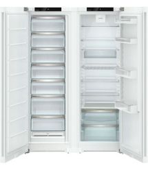 Liebherr Холодильник SBS, 185.5x119.4х67.5, холод.отд.-398л, мороз.отд.-271л, 2дв., A++, NF, диспл внутр., белый