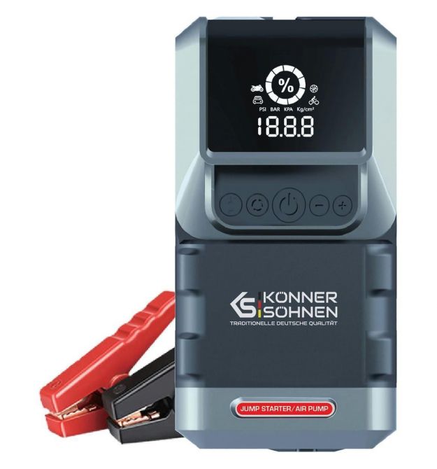 Könner & Söhnen Пуско-зарядное устройство портативное аккумуляторное KS JSP-13
