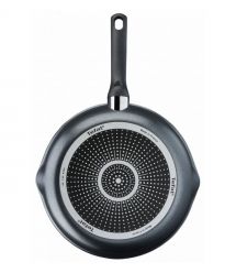 Tefal Сковорода с крышкой Day by Day, 28см, с крышкой, алюминий, бакелит, стекло, черный
