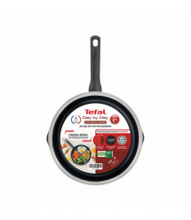 Tefal Сковорода с крышкой Day by Day, 28см, с крышкой, алюминий, бакелит, стекло, черный