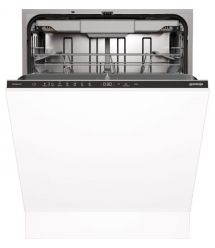 Gorenje Посудомоечная машина встраиваемая, 16компл., A+++, 60см,AquaStop, автоматич откр, сенсорное упр, 3 корзины, белый