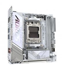 Gigabyte Материнская плата X870I AORUS PRO ICE sAM5 X870I AORUS PRO ICE 2xDDR5 M.2 Wi-Fi BT HDMI Type-C ATX