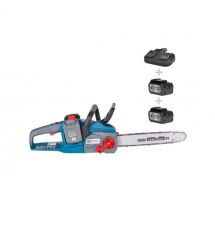 Könner & Söhnen Пила цепная аккумуляторная KS CS40V-16 40В(20+20В) акб 2x4А·час 40см 3.6кг