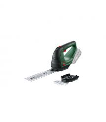 Bosch Ножницы для травы аккумуляторные AdvancedShear 18В-10 + насадка кусторез 10/20см шаг реза 8мм 1.85кг