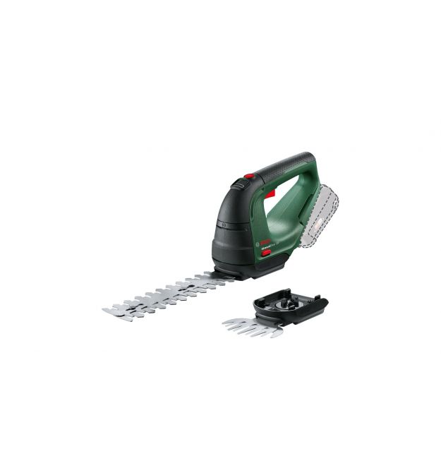 Bosch Ножницы для травы аккумуляторные AdvancedShear 18В-10 + насадка кусторез 10/20см шаг реза 8мм 1.85кг