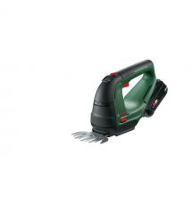 Bosch Ножницы для травы аккумуляторные AdvancedShear 18В-10 + насадка кусторез 10/20см шаг реза 8мм 1.85кг