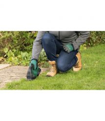Bosch Ножницы для травы аккумуляторные AdvancedShear 18В-10 + насадка кусторез 10/20см шаг реза 8мм 1.85кг