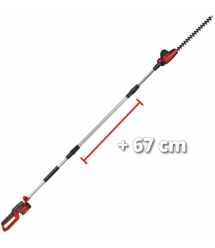Einhell Кусторез телескопический аккумуляторный GC-HH 18/45 Li T - Solo PX, 18В 450м, 3.5кг(без АКБ и ЗУ)