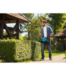 Könner & Söhnen Кусторез аккумуляторный KS HT-20V 20В 55см шаг реза 16мм 2.5кг (без АКБ и ЗУ)