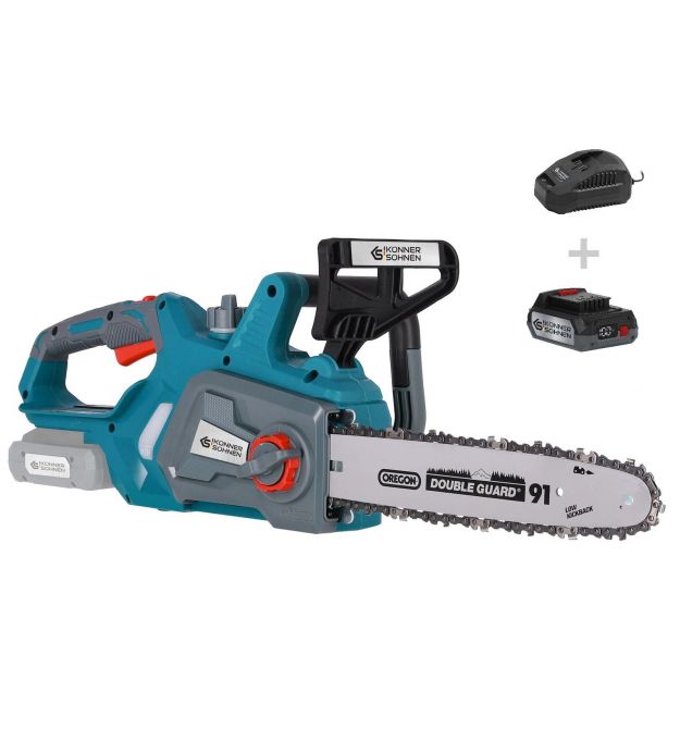 Könner & Söhnen Пила цепная аккумуляторная KS CS20V-12, 20В акб 1x2А·час 3.5кг