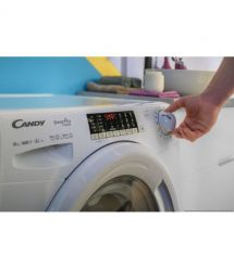 Candy Стирально-сушильная машина фронтальная, 6(4)кг, 1400, A, 45.4см, дисплей, инвертор, белый