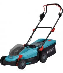 Könner & Söhnen Газонокосилка аккумуляторная KS 33LM-20V 20В акб 14А·час 33см 30л 25-75мм 14кг