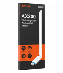 Tenda WiFi-адаптер U2 AX300, 1x6dBi, USB